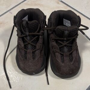 Brown Kids Yeezy Boots